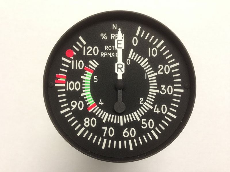 A new tachometer design by Insco, with custom transfers for numbers on the prototype of their instrument panel. We also make custom lettering for circuit board labels.