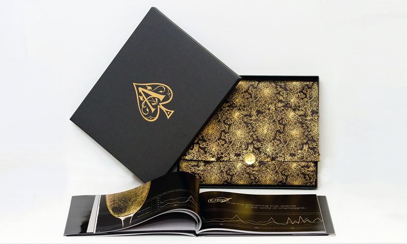This product photo is of a book designed by Lisa Kay that has a custom gold foil transfer on its cover made by Image Transfers Inc.