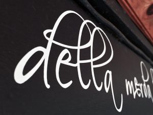 Vinyl lettering can peel and bubble along the edges and can sometimes look unprofessional. Our expert opinion is that dry transfers are better than vinyl decals that are smaller than 1/2 inch in height.