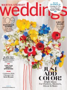 We made custom dry transfers for Martha Stewart Weddings Magazine, June 2017 edition.