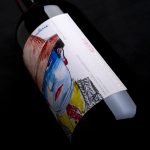 Wine bottle labels made using custom dry transfer decals by Image Transfers.