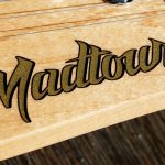 A custom guitar decal especially made for Madtown guitars by Image Transfers. Dry transfer decals for guitars.