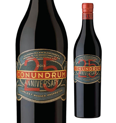 Charles F. Wagner - Proprietor — 25th Anniversary — Conundrum — California Red Wine